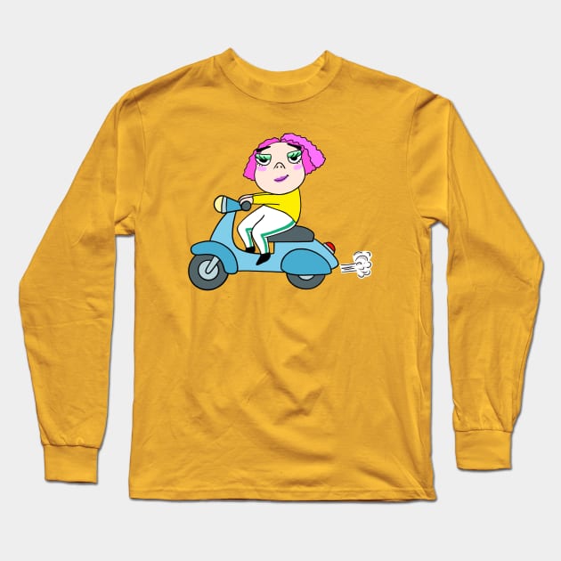 Enjoy the ride! Long Sleeve T-Shirt by IdinDesignShop